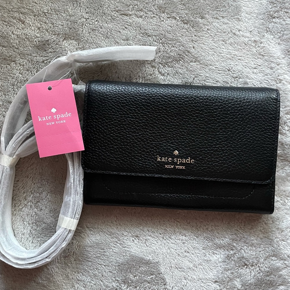 Authentic Kate Spade Harlow Wallet on a String